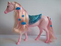 Mattel - Barbie - Rapunzel - Wedding Horse - Pink - Cheval